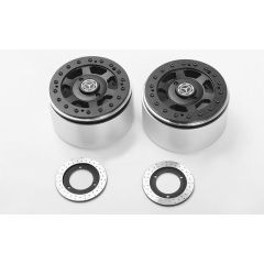 RC4WD TNK 2.2 Beadlock Wheels w/ Brake Discs (2x) (VVV-C0989)