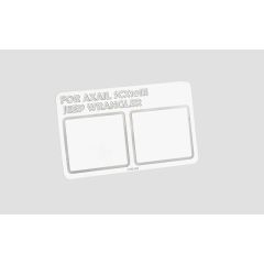 RC4WD Mirror Decals for Axial 1/10 SCX10 III Jeep (Gladiator/Wrangler) (VVV-C1141)