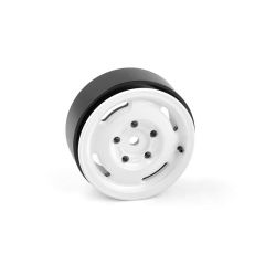 RC4WD Apio 1.55 Single Beadlock Wheel (White) (VVV-C1164)