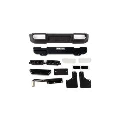 RC4WD Guardian Steel Rear Bumper W/ Exhaust and Mud Flaps for MST 4WD Off-Road Car Kit W/ J4 Jimny Body (Style B) (VVV-C1203)