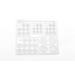 RC4WD Stainless Steel 0.3mm Spacers Assortment (VVV-C1221)