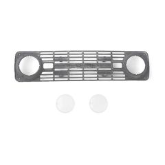 RC4WD Front Grille and Lenses for Axial SCX10 III Early Ford Bronco (Gray) (VVV-C1270)