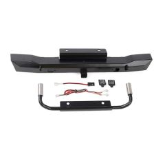 RC4WD Eon Metal Rear hitch Bumper w/LED and Dual Exhaust for Axial SCX6 JEEP Wrangler JLU (VVV-C1303)