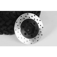 RC4WD 1.9/2.2 6 Lug Steel Wheel Hex Hub with Brake Rotor (Z-S0530)