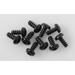 RC4WD Button Head Self Tapping Screws M3 X 6mm (Black) (Z-S1574)