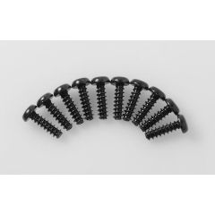 RC4WD Button Head Self Tapping Screws M3 X 10mm (Black) (Z-S1578)