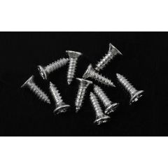 RC4WD Flat Head Self Tapping Screw 1.6 X 6mm (Silver) (Z-S1586)