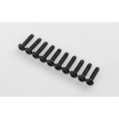 RC4WD Button Head Self Tapping Screws M3 X 12mm (Black) (Z-S1691)