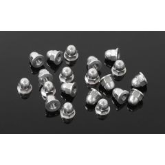 RC4WD M3 Flanged Acorn Nuts (Silver) (Z-S1722)