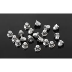 RC4WD M2.5 Flanged Acorn Nuts (Silver) (Z-S1723)