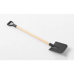 RC4WD Scale Garage Series 1/10 Wooden Handle Boulder Flat Shovel w/D-Grip (Z-S1740)