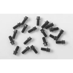 RC4WD Miniature Scale Hex Bolts (M2 x 4mm) (Black) (Z-S1802)