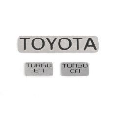 RC4WD 1987 Toyota Xtra Cab Metal Emblems (Z-S2040)