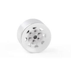 RC4WD Stamped Steel 0.7 Stock Beadlock Wheels (White) (Z-W0068)