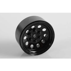 RC4WD Pro10 1.9 Steel Stamped Beadlock Wheel (Black) (Z-W0074)