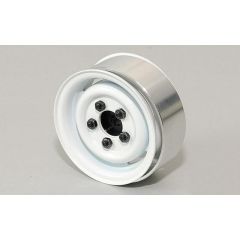 RC4WD 1.55 Landies Vintage Stamped Steel Beadlock Wheels (White) (Z-W0076)