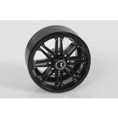 RC4WD Raceline Octane 2.2 Beadlock Wheels (Black) (Z-W0184)