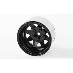 RC4WD 5 Lug Deep Dish Wagon 1.9 Steel Stamped Beadlock Wheels (Black) (Z-W0243)