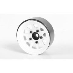 RC4WD OEM Stamped Steel 1.55 Beadlock Wheels (White) (Z-W0260)