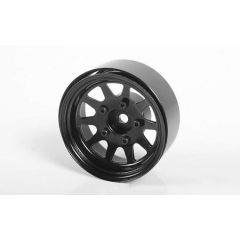 RC4WD OEM Stamped Steel 1.55 Beadlock Wheels (Black) (Z-W0262)