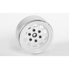 RC4WD Stamped Steel 1.7 Beadlock Wagon Wheels (White) (Z-W0269)