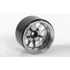 RC4WD Deep Dish Wagon 1.55 Stamped Steel Beadlock Wheels (Chrome) (Z-W0285)