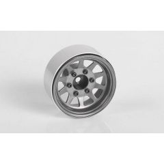 RC4WD OEM 6-Lug Stamped Steel 1.55 Beadlock Wheels (Plain) (Z-W0308)