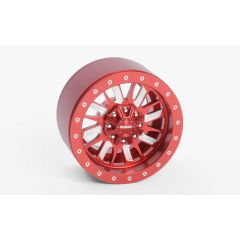 RC4WD Enforcer 1.9 Beadlock Wheels (Red) (Z-W0323)