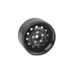 RC4WD Heritage Edition Stamped Steel 1.9 Wheels (Black) (Z-W0340)