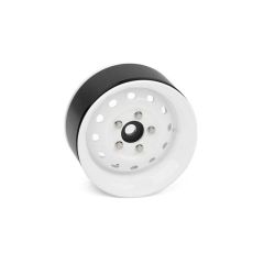 RC4WD Heritage Edition Stamped Steel 1.9 Wheels (White) (Z-W0341)