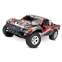 Volledig gespoten body, rood, voor de Traxxas Slash/Slayer