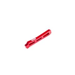 Arrma - Front Center Aluminum Chassis Brace, 98mm Red: EXB (ARA320564)