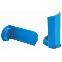 RPM Shock Shaft Guards, Blue - Traxxas X-Maxx (RPM80435)