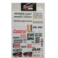 Castrol stickervel - A4