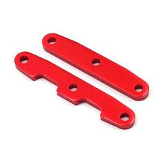 Bulkhead tie bars, front & rear, aluminum (red-anodized)