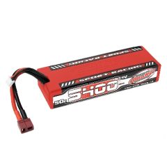 Team Corally Car Lipo 50c 7,4 volt 5400mah met Dean Stekker