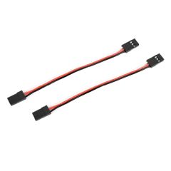 Servo Patch Lead Male-Male 10cm - 2pcs