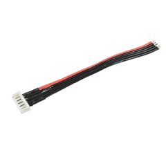 Balanceer connector - vrouwelijk - 4S-EH met kabel - 10cm - 22AWG Siliconenkabel