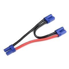 Y-kabel Serial EC5, silicone kabel 10AWG, 12CM 