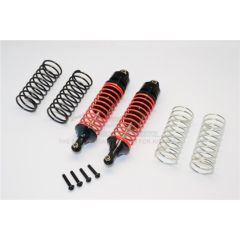 Aluminium instelbare achter schokdempers - Traxxas Slash 4x4