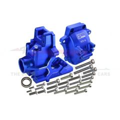 GPM - Traxxas Sledge Aluminium 7075-T6 Front/Rear Gear box, blue