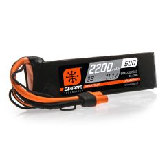 Spektrum 11.1V 2200mAh 3S 50C Smart LiPo accu met IC3 stekker