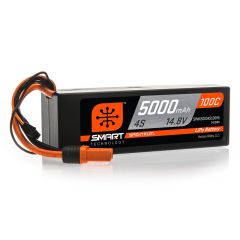 Spektrum 14.8V 5000mAh 4S 100C Smart LiPo accu met IC5 stekker