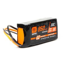 Spektrum 11.1V 850mAh 3S 30C Smart G2 LiPo accu met IC2 stekker