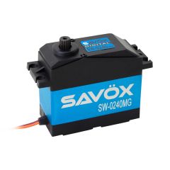 Savox SW-0240MG Waterproof Jumbo High Voltage Digital Servo (1 op 5)