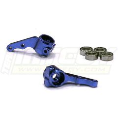 Integy Steering Block II, Blue - Traxxas Bandit/Slash/Rustler/Stampede 2WD