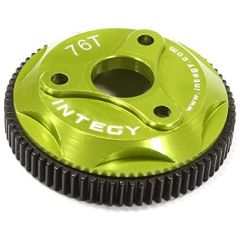 Integy - 76T Metal Spur Gear, Green - Traxxas Rustler, Stampede 2WD, Slash 2WD