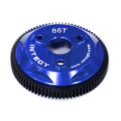 Integy 86T Metal Spur Gear, Blue - Traxxas Rustler, Stampede, Slash