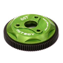 Integy 86T Metal Spur Gear, Green - Traxxas Rustler, Stampede, Slash