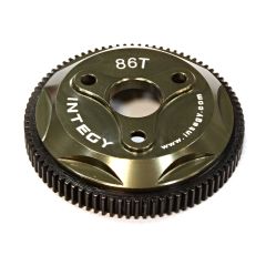 Integy 86T Metal Spur Gear, Grey - Traxxas Rustler, Stampede, Slash